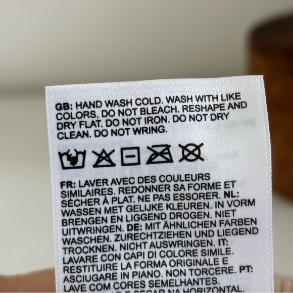 Timberland soft pink rib knit beanie cap hat - Picture 8 of 8